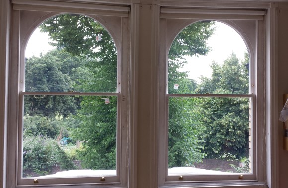 Double glazed period sash windows